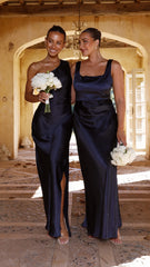 Alaria Maxi Dress - Navy