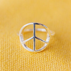 Peace Sign Ring
