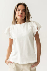 Tyson Embroidered Top