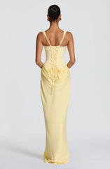 Cornelia Maxi Dress - Lemon
