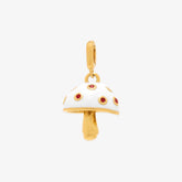 Harper Enamel Mushroom Statement Charm