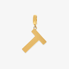 Harper Slanted Statement Alphabet Charm