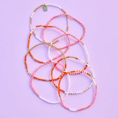 Warm Breeze Stretch Bracelet Set of 8