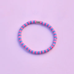 Bubblegum Seascape Stretch Bracelet