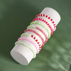 Strawberry Fields Stretch Bracelet Set of 8