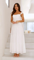 Pasca Maxi Dress - White