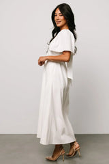 Indie Back Tie Dress | Off White
