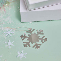 Engravable Snowflake Ornament
