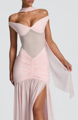 Alaia Maxi Dress - Blush