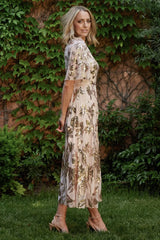 Lucy Sequin Dress | Rose Gold