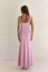 Spring In The Clouds Maxi Dress Lilac