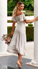 Louisa Midi Dress - Ivory