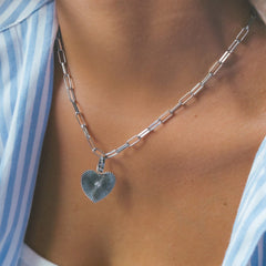 Harper Statement Heart Charm