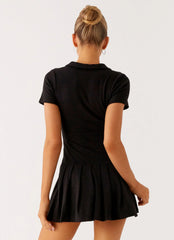 Alondra Mini Dress - Black