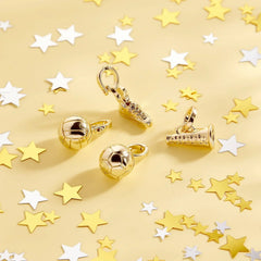 Harper Statement Track And Field Charm